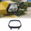 For  Sprint 150 2017-2020 Motorcycle  Light Lamp Ring Headlight Protective Guard Cover Accessories ,Black 3