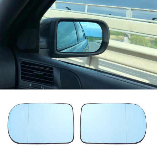 Left Side Wing Mirror Rearview Mirror Glass Heated for - 7 Series E38 1995-2001 5 Series E39 2000-2003 2