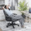 Homcom HOMCOM Executive Office Chair with High Back, Computer Chair, Charcoal Grey 8