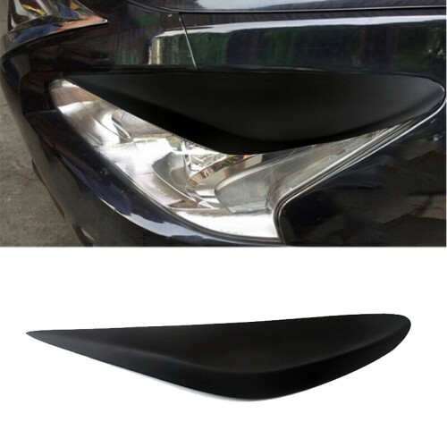 Car Headlight Eyebrows Eyelids Stickers Trim Cover Headlight Lid Resin for  Altima Teana 2013 2014 2015 2