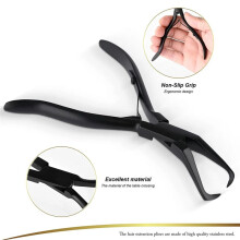 Hair Extension Pliers Stainless Steel Hair Extension Tools Microlink Bead Remover Pliers for Hair Extensions