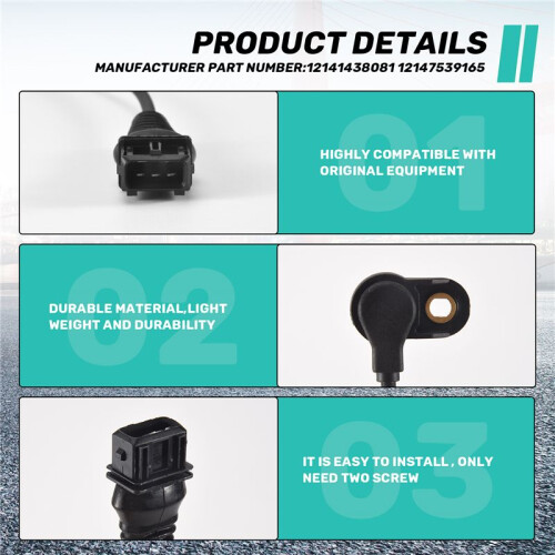 12141438081 Camshaft Cam Intake Position Sensor for  E46 E39 E60 E61 E65 E66 E83 E53 E85