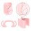Prevent Loss lipsticks Rings Holder Plastic lipsticks-eige 4
