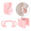 Prevent Loss lipsticks Rings Holder Plastic lipsticks-eige 5