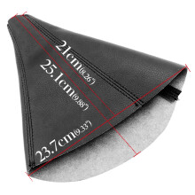 Car Automatic Shift Boot Shift Dust Cover Leather Gear Shift Cover for H3 2005-2011