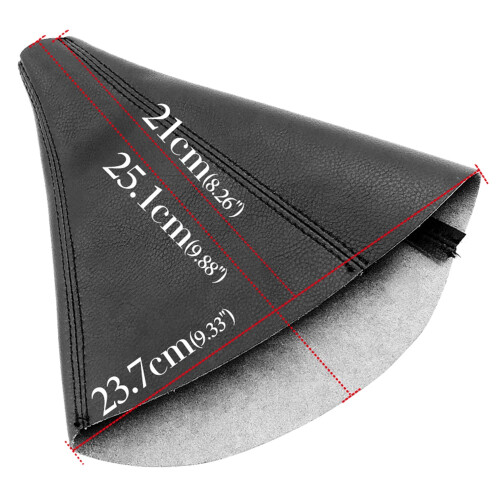 Car Automatic Shift Boot Shift Dust Cover Leather Gear Shift Cover for  H3 2005-2011