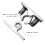 1Pcs Spring Loaded Door Easy Lock Stop Catch Release Clamp Double Roller Catch (Mp-3) 6