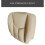 Car Front Driver Side PU Leather  Cushion Bottom  Cover for  Escalade 2003-2006 Beige 5