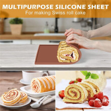 Feuilles de DéShydratation en Silicone avec Bord, Plateaux en Cuir pour Fruits Liquides Viande LéGumes Herbes avec Grattoir en Silicone