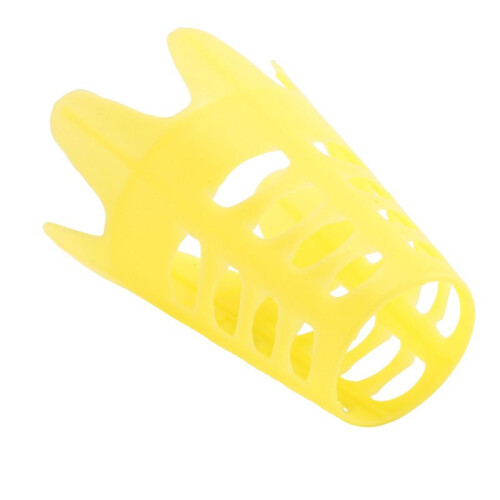 Mat Tees Yellow Plastic  Simulator Tees for Winter Turf and Driving Range Home Training  Tees 18Pcs 2