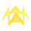 Mat Tees Yellow Plastic  Simulator Tees for Winter Turf and Driving Range Home Training  Tees 18Pcs 5