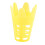 Mat Tees Yellow Plastic  Simulator Tees for Winter Turf and Driving Range Home Training  Tees 18Pcs 7