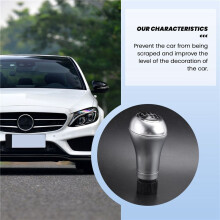 6 Speed Manual Car Gear Shift Knob Shifter Lever Stick for   C/E/GLK W203 W204 C300 W207 W212 E260