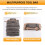 Multipurpose Tool Bag High Quality Hardware Tool Bag Roll  Portable Gadget Organizer 3