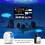 WiFi Tuya  Star Projector  Nebula/Moving Ocean Wave Starry Night Light Colorful Projector 7