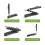 6X Multi-Function Scribing Tool Plastic Compass Angle Adjustable Tiling Paving Stud Walls Woodworking Tools 6