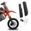 10Pair Motorcycle Front Fork Absorber Protector Covers Plastic Guards for 110Cc 125Cc 140Cc 150C 160Cc 9