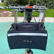 Para / Birdy Bolsa Frontal Plegable de Bicicleta Bolsa de Canasta Bolsa para Cabeza de Bicicleta Canasta de Verduras Accesorios de Bicicletas