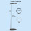 Grasps Complimentary Floor Enlarger with LED Light Large Viewing 7