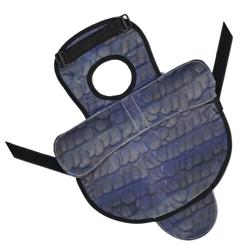 Tablier de selle de poulet imperméable pour-Poulet arc-en-ciel