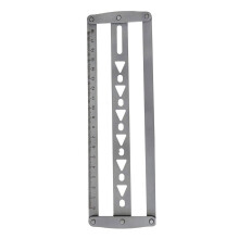 Stainless Steel Belt Hole Punching Template Belt Hole