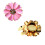 Elegant Nature Concept Round Cufflinks Ideal Accessory-White 7