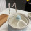 Stainless Steels Cookware Lid Rack Kitchen Pot Organizers for 4