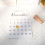 Stijlvolle houten standaard acryl countdowns display voor 4