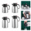 Carafe à café isolée sous vide avec couvercle sécurisé,-2500ML 3