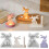 Base de bougie en Silicone en forme de lapin élégant, moule de-D 7
