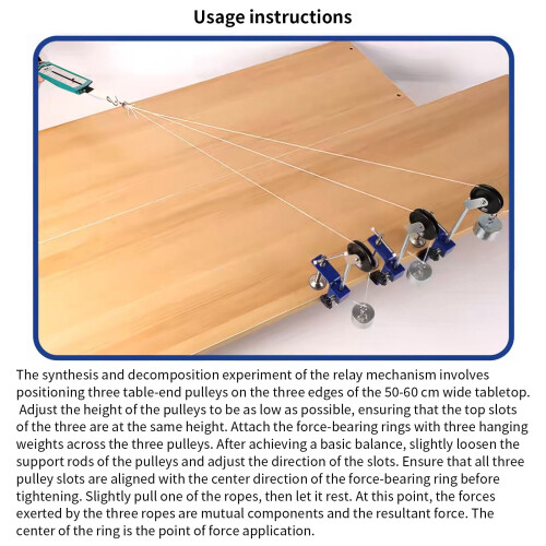 Educational Mechanics Experiment Demonstration Set with Metal 1