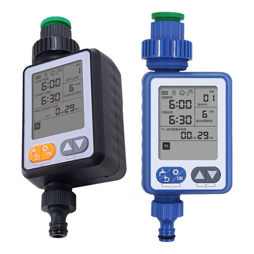 LCD Lawn Controller For Sprinklers Including Rain-Blue 1