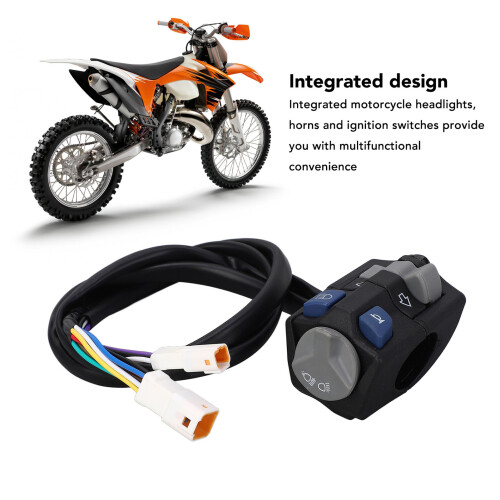Motorcycle Handlebar Switch for 125-530cc Off-Road Bikes Accessories 2