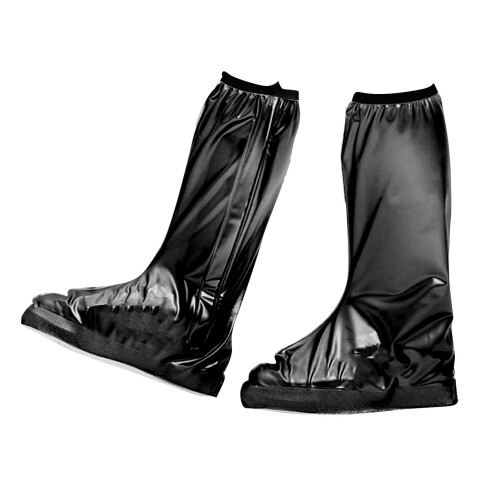 Copriscarpe da pioggia in PVC, nero, M, 252 g, impermeabile. 1
