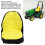 LP68694 Waterproof Tractor Seat Cover 300D 18