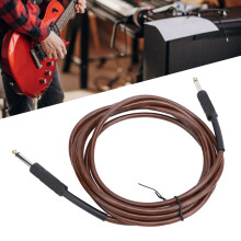 6.35mm Male to Male Guitar Cable 3m Flexible Noise Reduction Coaxial