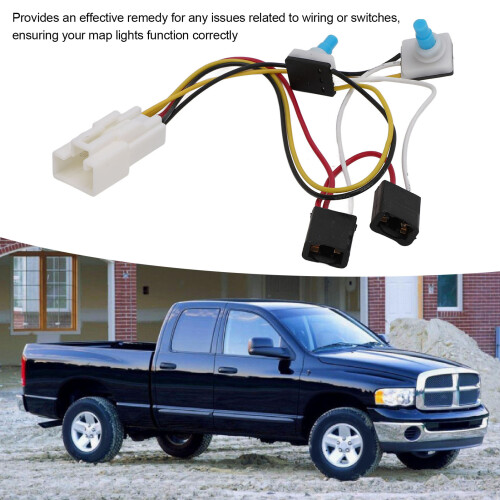 Overhead Console Map Light Wiring for Dodge 1500 2500 3500 1999-2002 2