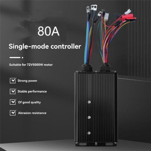 Ebike Controller 72V 80A 5000W Square Wave Single-Mode Ideal for Motor Mountain Bike Refit 2