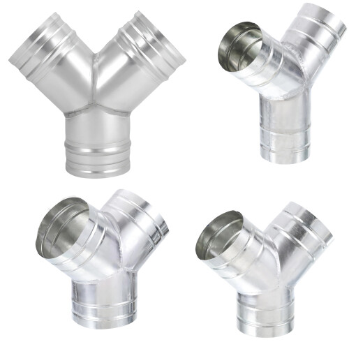Oxidation Resistant 4 Unit Y Shaped Air Duct Link For Laundry-M 1