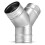Oxidation Resistant 4 Unit Y Shaped Air Duct Link For Laundry-M 5
