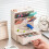 Multi-Compartment Plastic Desktop Pen Holder Organizer 600g Storage Box 5