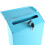 Wall-Mounted Mailbox Lockable Mailbox Wall Collection Box Farmhouse Mailbox with Key Suitable for Home Office 6