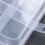 6Pcs 10-Slot Portable Plastic Resistors Electronic Component Case Box 8