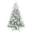 Homcom HOMCOM 6 ft Artificial Christmas Tree with 1182 Branches, Hinged Xmas Tree 2