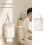 Space Saving Wall Mounted Tissue Storage Bag For Tissues-Pink 3
