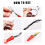 Fishing Tool 10 Pcs Threader Gadgets Wire Cable Wire Tools Cable Puller Wire Red Fish Tape Fastener Tools Electric Wire 5
