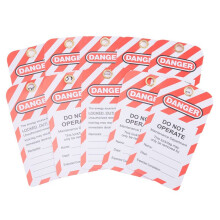 10 Red Lockout Tagout Locks with 10 Lock Out Tag Out Tags, Keyed Different,Compliant Safety Locks(Red,Keyed Different)