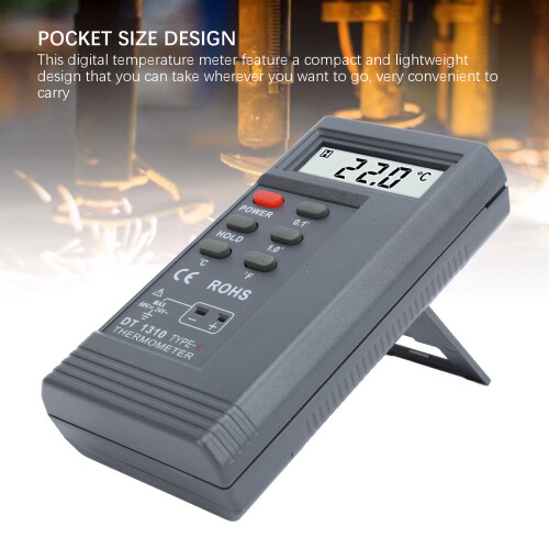 Thermomètre de type K -200~1370, écran LCD de 3,5 pouces 1