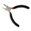 Double Tip Steel Flat Nose Pliers Precisions Crafting Tool With 7
