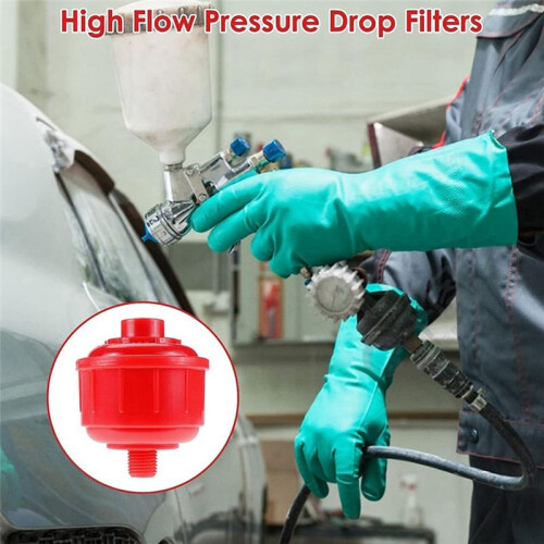 10Pcs Spray Tool Filter 58x68mm  Air-Water Filter Waterproof Plastic Filter  High-Flow Tool Filter 2